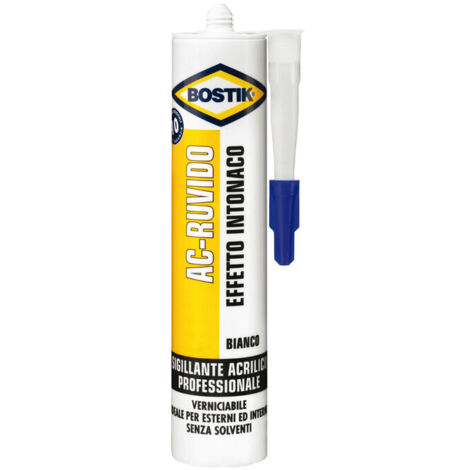 BOSTIK SIGILLANTE AC-RUVIDO 300 ML EFF INTON BCO- 12,0 pz