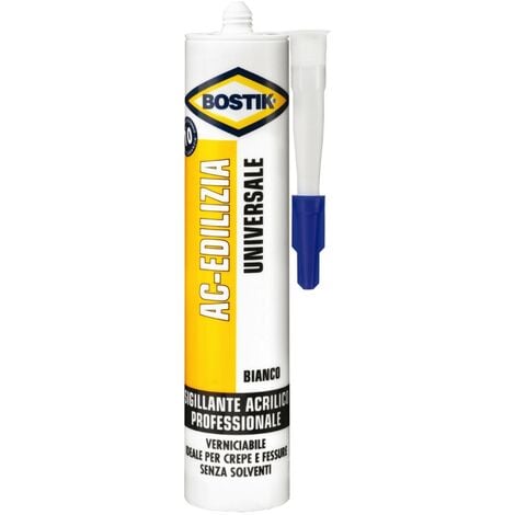 Bostik sigillante acrilico professionale bianco ml 300