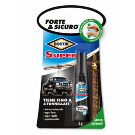 BOSTIK SUPER FORTE SICURO 3 G BLISTER