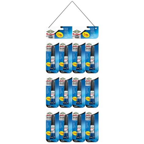 BOSTIK SUPER GLUE 3 G JUMBO CARD BLISTER