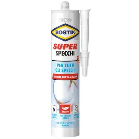 Bostik super mirror adhesive white colour extreme adhesive strength cartridge 425g