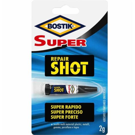 BOSTIK SUPER REPAIR SHOT 2GR.. Prezzo per 1 pezzo.
