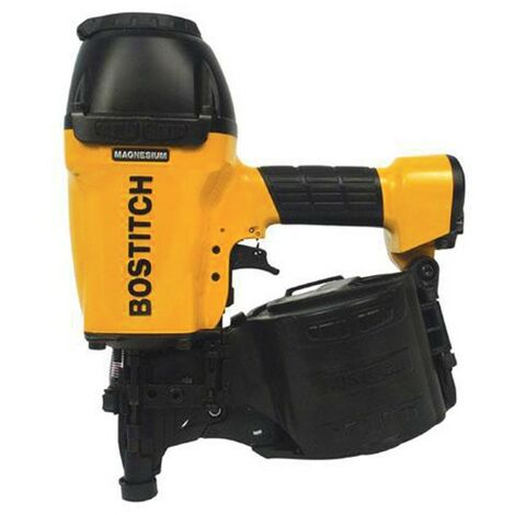 Bostitch – Cloueur à rouleau pour pointes 50-90mm – Poignée ergonomique – Réglage profondeur – Chargeur 300 pointes – N89C1PE