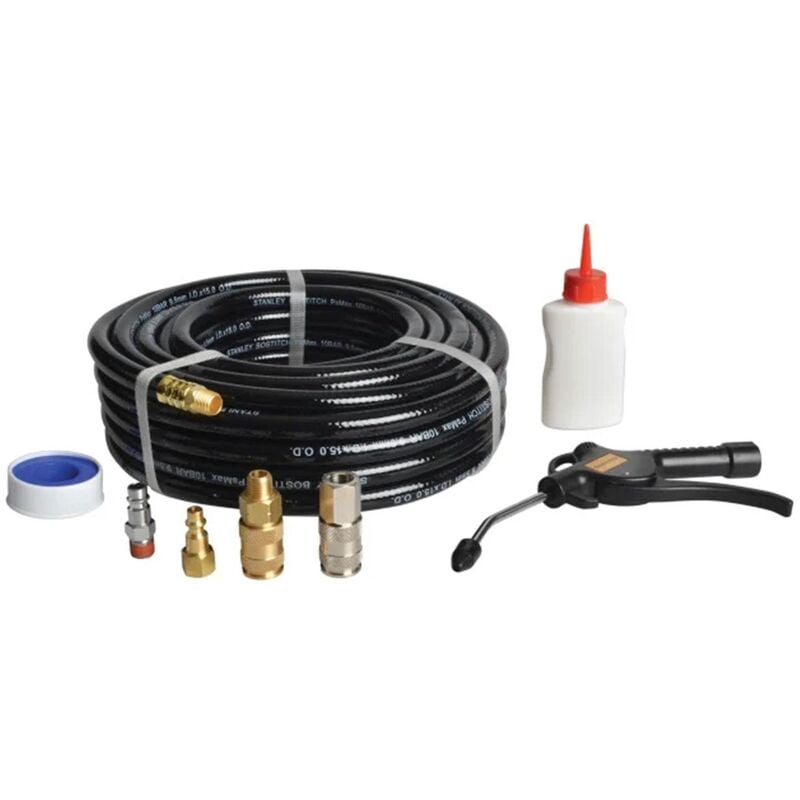 CPACK15 15m Hose with Connectors & Oil