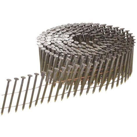 Bostitch F310R90G8Q Galvanised Ring Shank Coil Nails 3.1 x 90mm (Pack 4050) BOSF310R90GQ