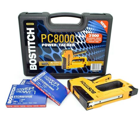 BOSTITCH PC8000/T6-KIT AGRAFEUSE MANUELLE (3000 agrafes 6/10/12mm)