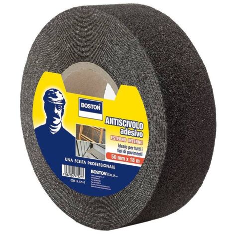 Boston Nastro Antisdrucciolo 50Mmx18M Nero