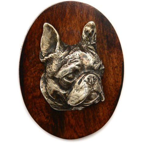 Boston Terrier, Boston Bull Terrier - Showbrosche, Startnummernclip, Hundeabzeichen von Art-Dog