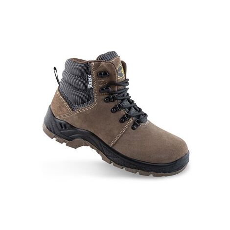 WORKFIT Bota agrícola "Trek" (protección OB PL FO SR) con puntera de acero y suela resistente – Talla 43