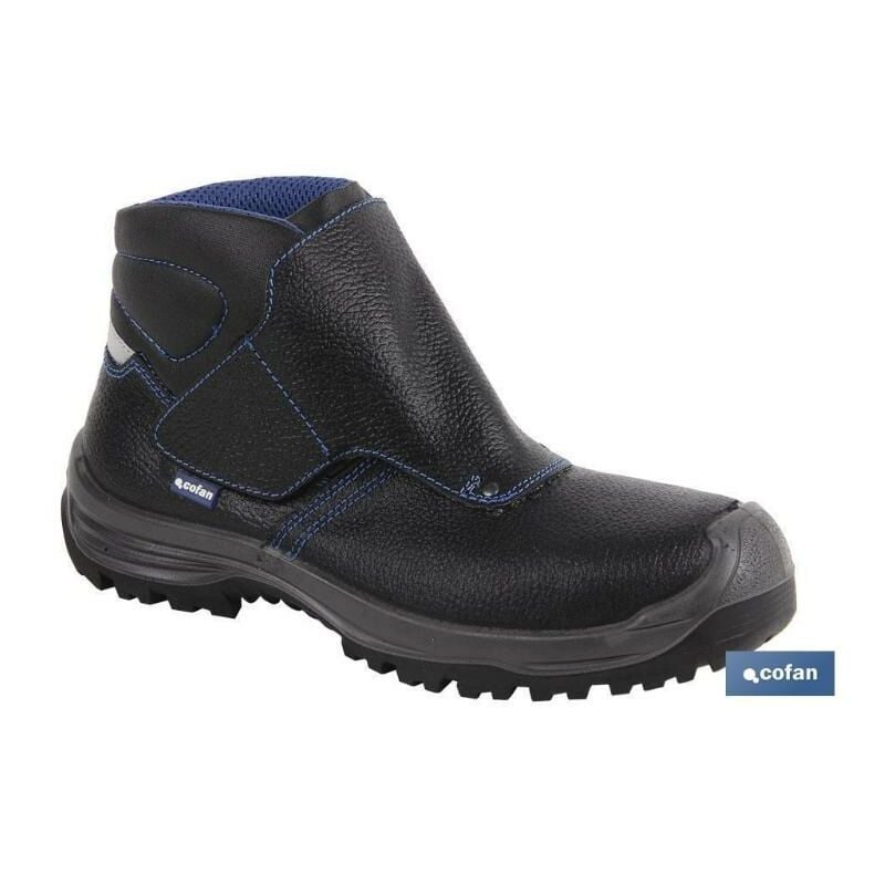 

PLIMPO bota piel negro cierre velcro s3 modelo urian t 36