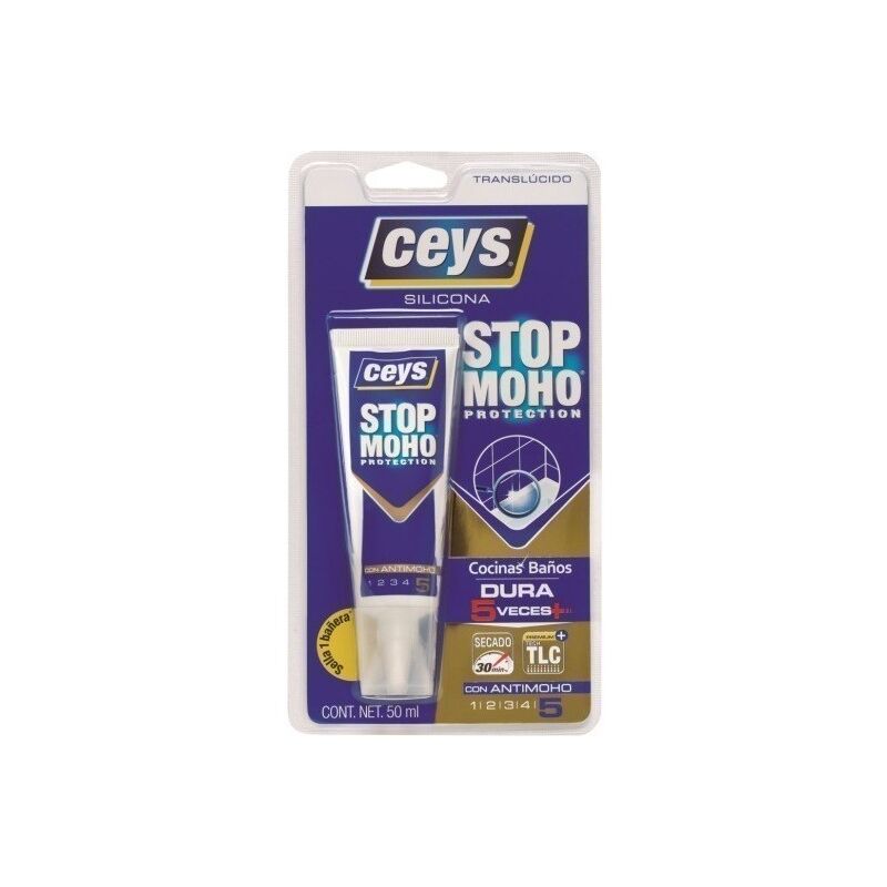 

Silicona Acida Cocina/Baño 50 Ml Tra A/M S/R Stopmoh Xp Ceys