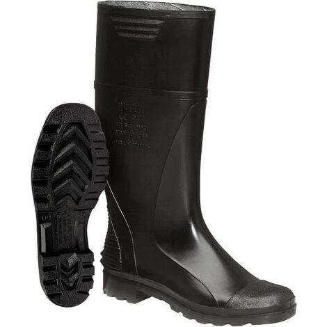 PANTER CALZADO Bota Agua T45 Alta Monocolor Pvc Negro P'Agua