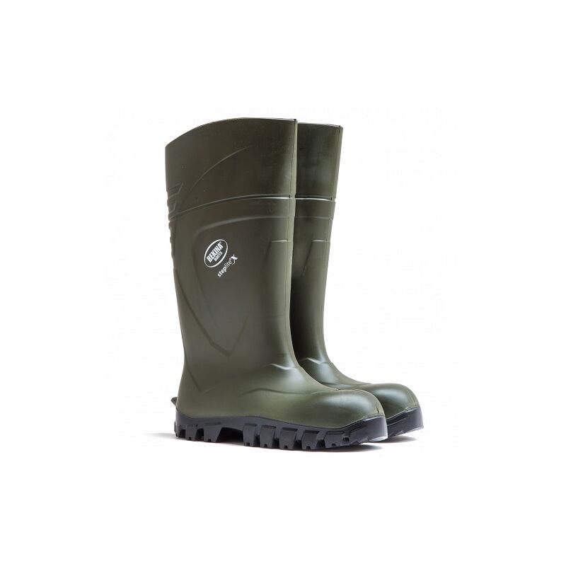 

Bota STEPLITE X SOLIDGRIP, Agricultura y Ganadería, Agarre en Mojado / Barro, Verde, Talla 46 - Bekina