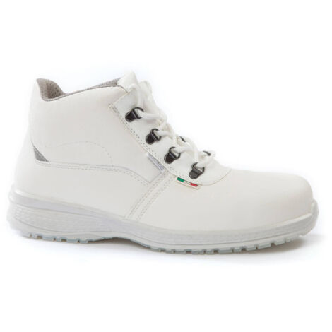 Bota blanca de trabajo sin metal CONSTANTA S2 con cordones GIASCO 37