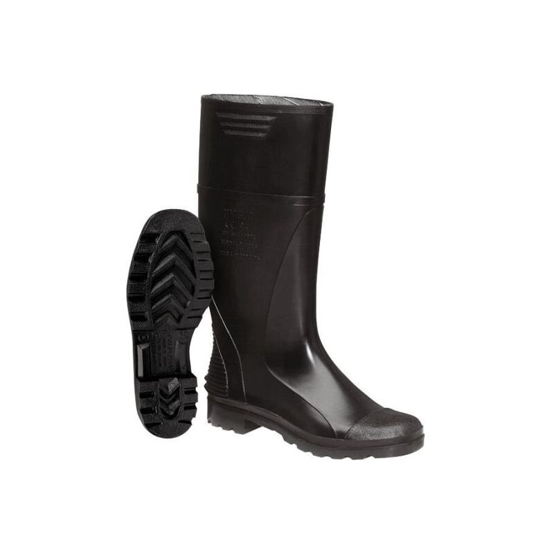 

Bota Agua T46 Alta Monocolor Pvc Negro - P'agua