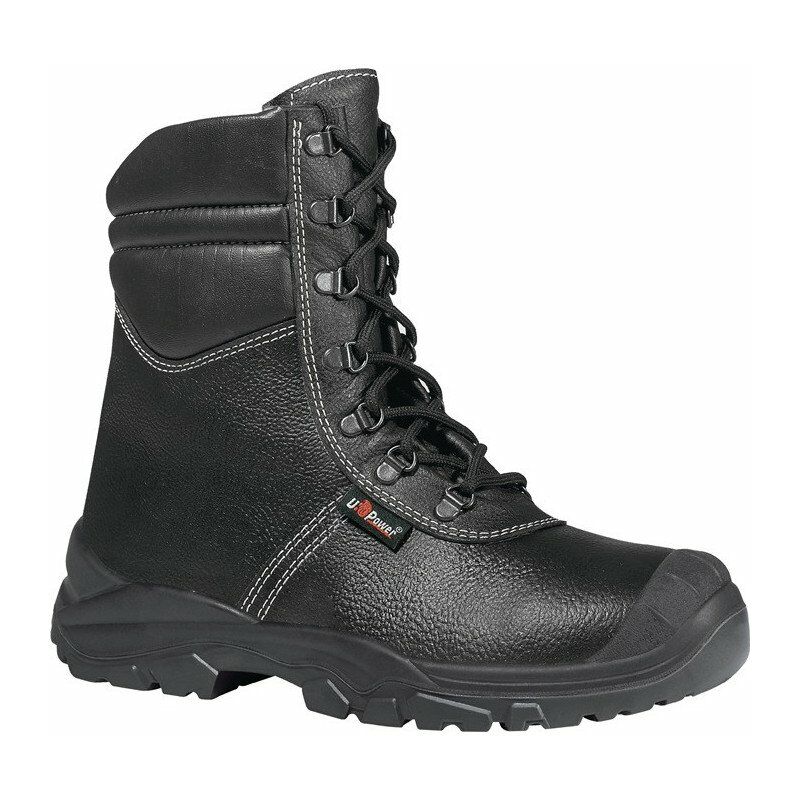 

U.power - Bota de seguridad de invierno Krotal UK talla 41 piel de vacuno negra S3 SRC CI EN ISO 203