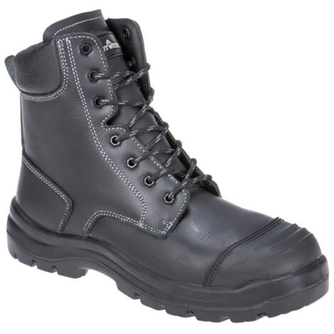 Bota de seguridad Eden de piel flor S3 HRO CI HI FO FD15 42 Negro