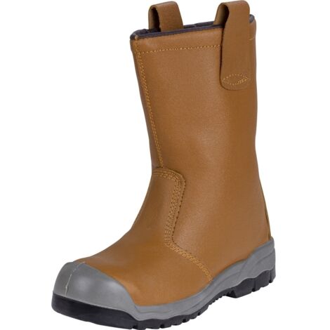 Bota de seguridad forrada S1P CI Bronce 46