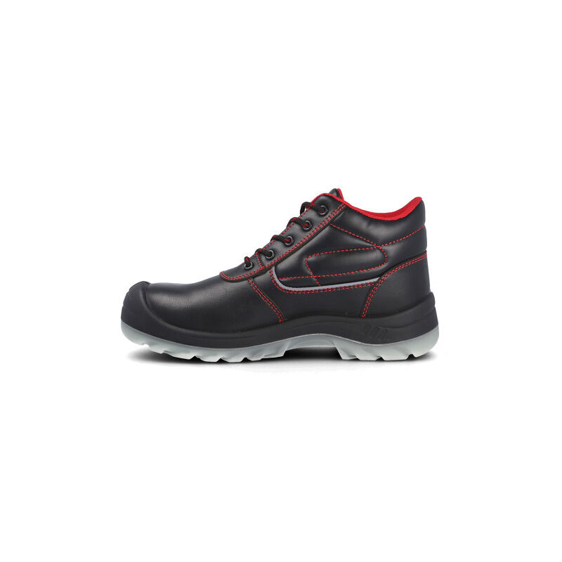 

Bota de seguridad Fósforo Piel | Negro - 41