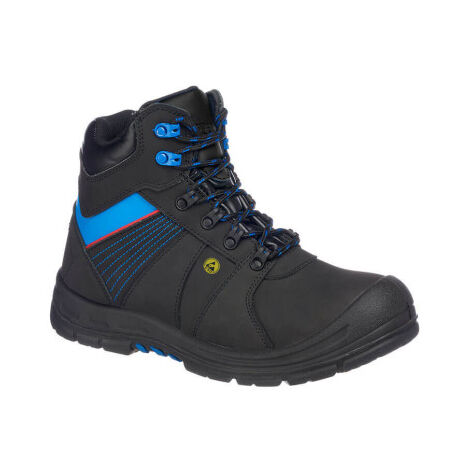 Bota de seguridad para ambientes EDS Protector S3 ESD HRO FD37 45 Negro / Azul