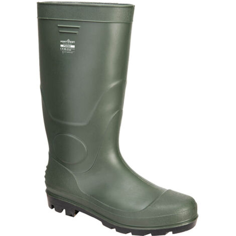 Bota de trabajo de PVC Wellington 04 Verde 47