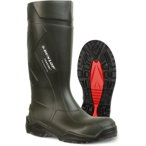 Bota de trabajo DUNLOP PUROFORT + FULL SAFETY para agricultura -