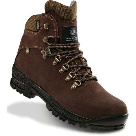 Bota de trabajo GORE-TEX de piel nobuck OB+HI+CI+E+WR+HRO EN20347 Fal GTR600 JULIO 47