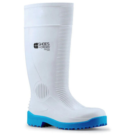 Bota impermeable de trabajo punta de acero unisex GUARDIAN SHOE FOR CREWS 47 Blanco