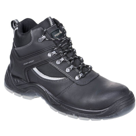 Bota Mustang con protección S3 Steelite de máximo soporte FW69 45 Negro