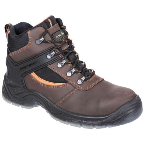 Bota Mustang con protección S3 Steelite de máximo soporte FW69 47 Marrón