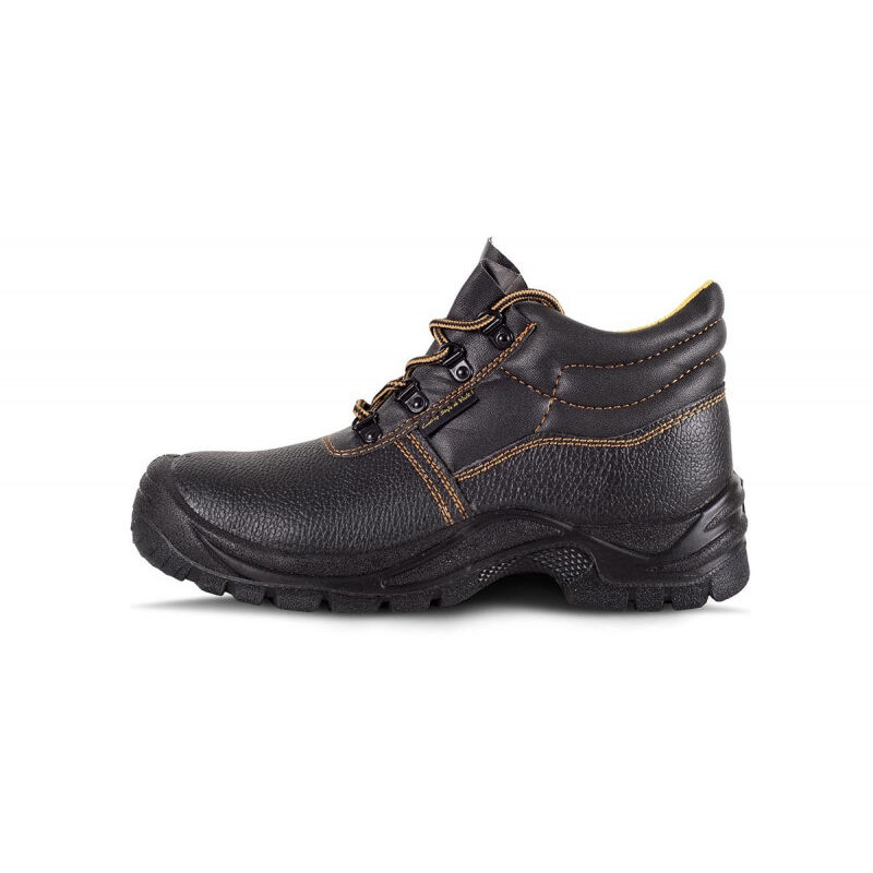 

Bota de piel hidrofugada con cordones con suela PU WORKTEAM P1301 | Negro - 39