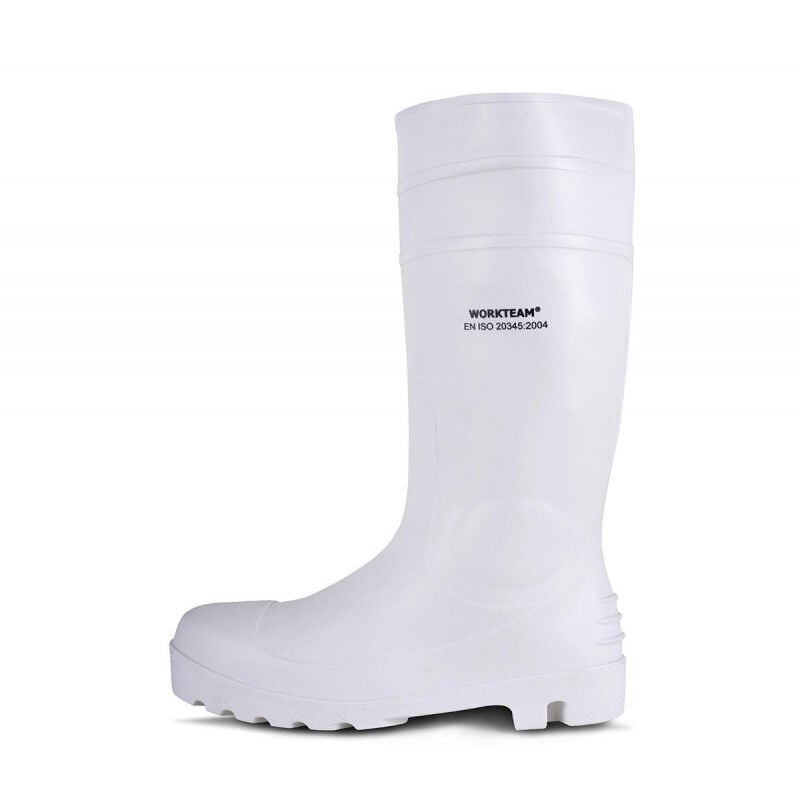 

Bota pocera de protección blanca de caña alta WORKTEAM P2401 | Blanco - 43