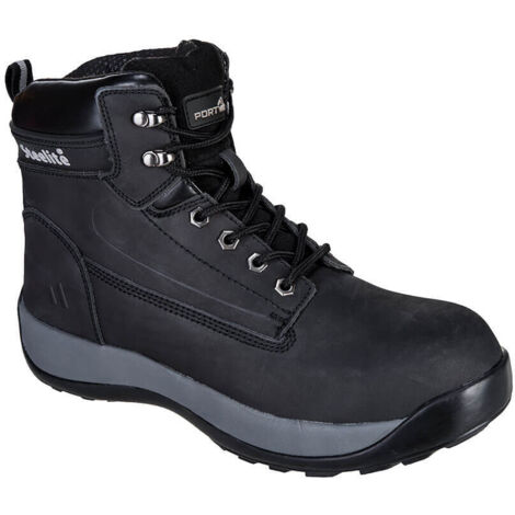 Bota Steelite Constructo Nubuck S3 HRO - Seguridad y Confort / Negro / 47