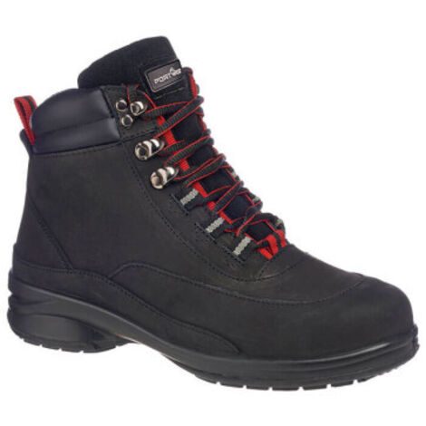 Bota Steelite Hiker para mujer - Confort y resistencia / Negro / 41