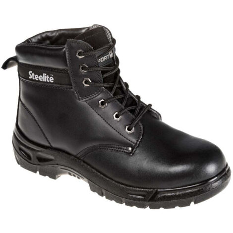 Bota Steelite S3: Calzado de Seguridad Confiable / Negro / 43