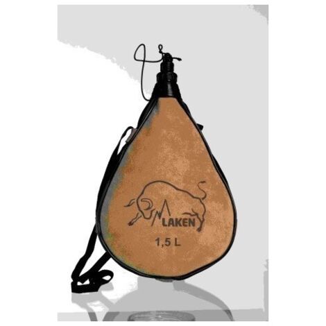Bota Vino Recta 1,5Lt Cuero-Serraje Pocket Laken