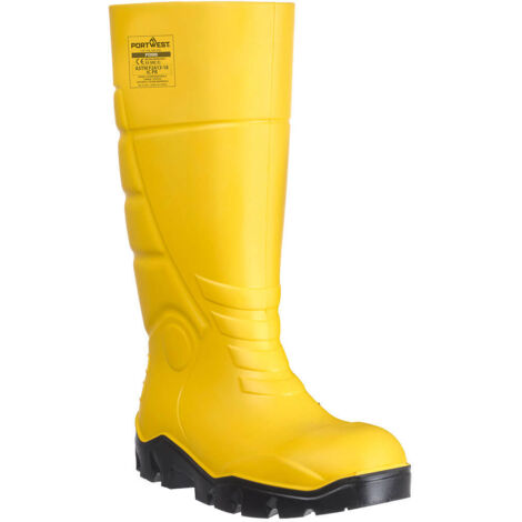 Bota Wellington PU S5 CI FO - Comodidad y Protección Avanzadas / Verde / 38