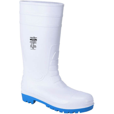 Bota Wellington Total Safety S5 con puntera de acero FW95 47 Blanco