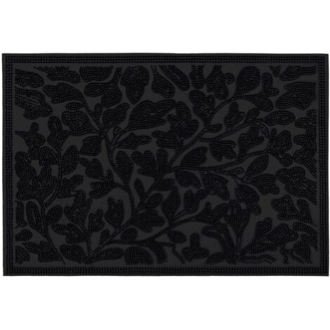 Botany Scraper Rubber Pin Doormat, 40x60cm