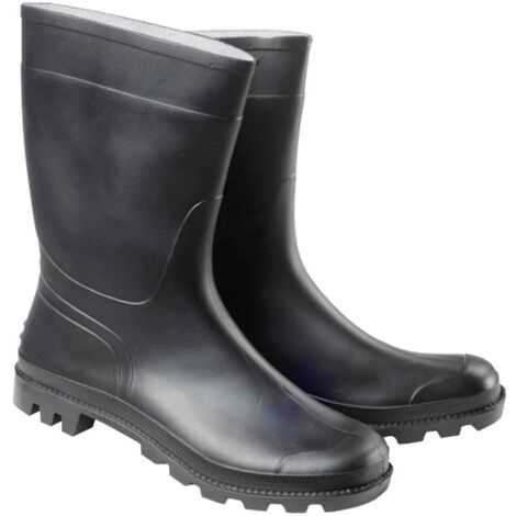 Botas de agua bajas  Katiuskas negras  Calzado laboral  Botas de agua hombre  Botas de agua mujer  Botas de goma  47  47