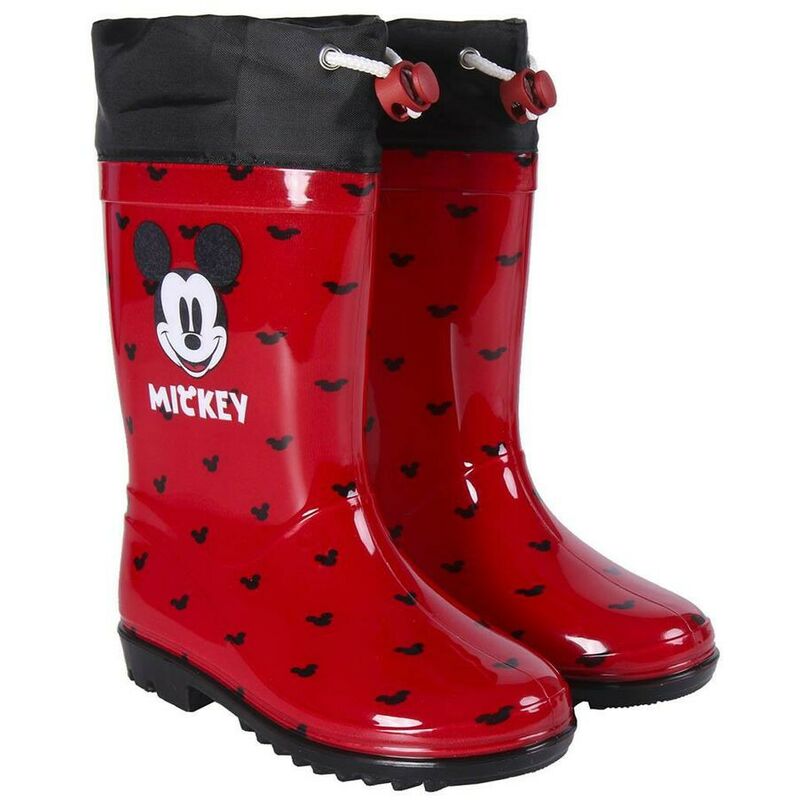 

Botas de Agua Infantiles Rojo - Mickey Mouse