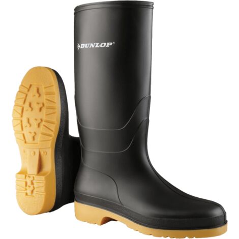 DUNLOP K580011 Botas Básicas con Caña y Suela de PVC, Ocio