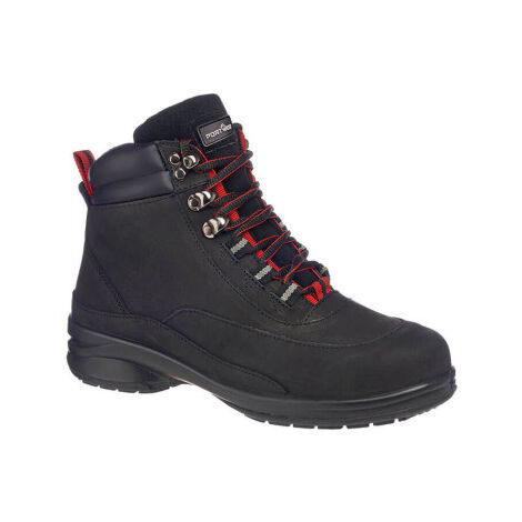 Botas de protección Steelite Hiker para mujer Piel flor Nubuck FT42 38 Negro