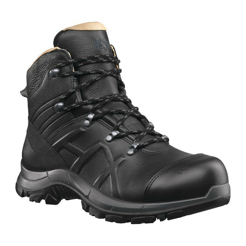 

Haix - Botas de seguridad BE Safety 56LL Mid 65 (40) piel impermeable negra