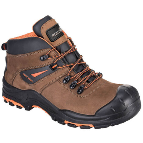 Botas de seguridad deportivas ligeras, plantilla 300ºC HRO Montana Hiker S3 FC17 40 Marrón