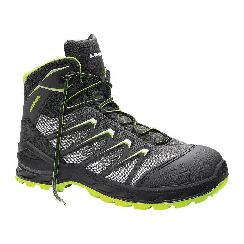 

Botas de seguridad Larrox Work GTX gris Mid tamaño 45 gris / verde S3 CI / HI / HRO / SRC