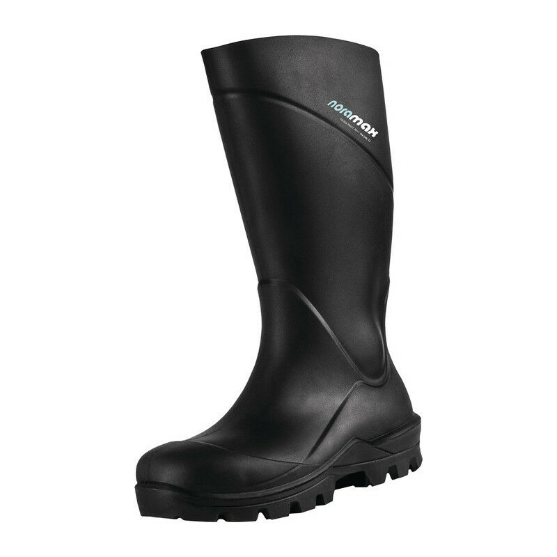 

Botas de seguridad Mega-Max II talla 45 negro / negro PU S5 CI HI SRC EN20345