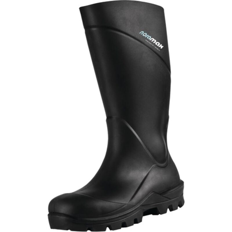 

Botas de seguridad Mega-Max II talla 48 negro / negro PU S5 CI HI SRC EN20345