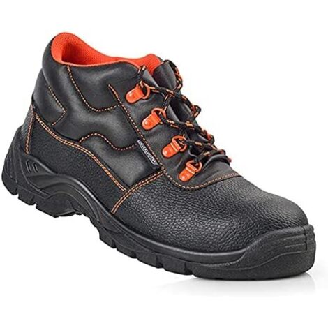 Botas de seguridad piel negra s3 src talla 47 blackleather