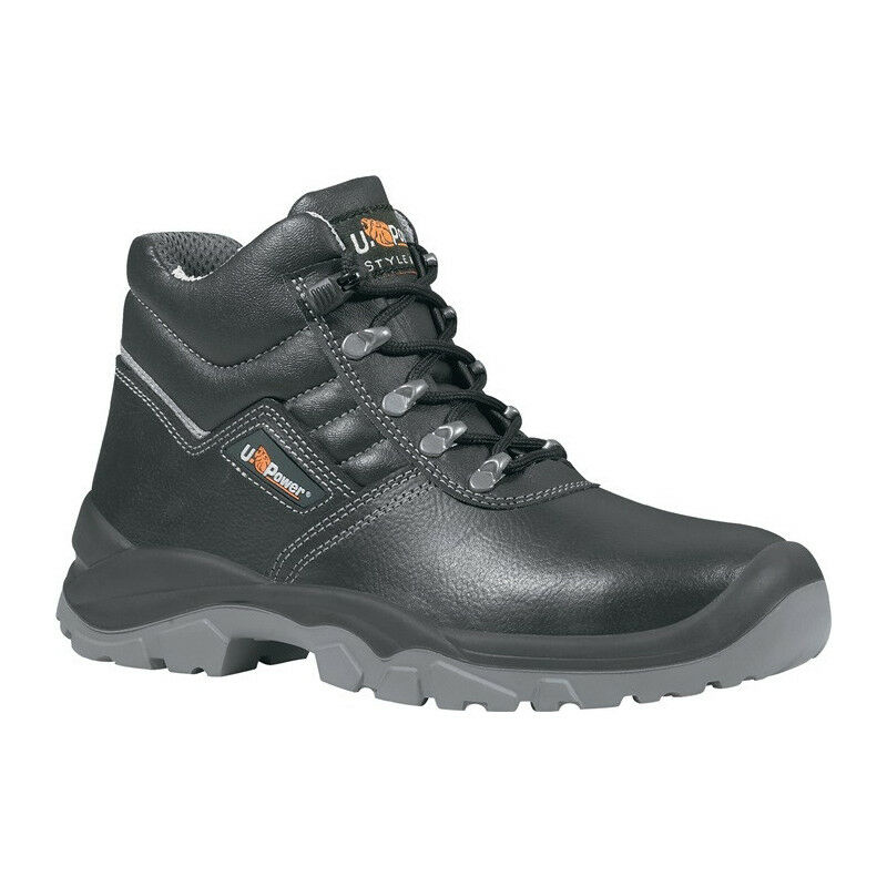 

U.power - Botas de seguridad Reptile Gr. 47 cuero negro S3 SRC RS EN20345